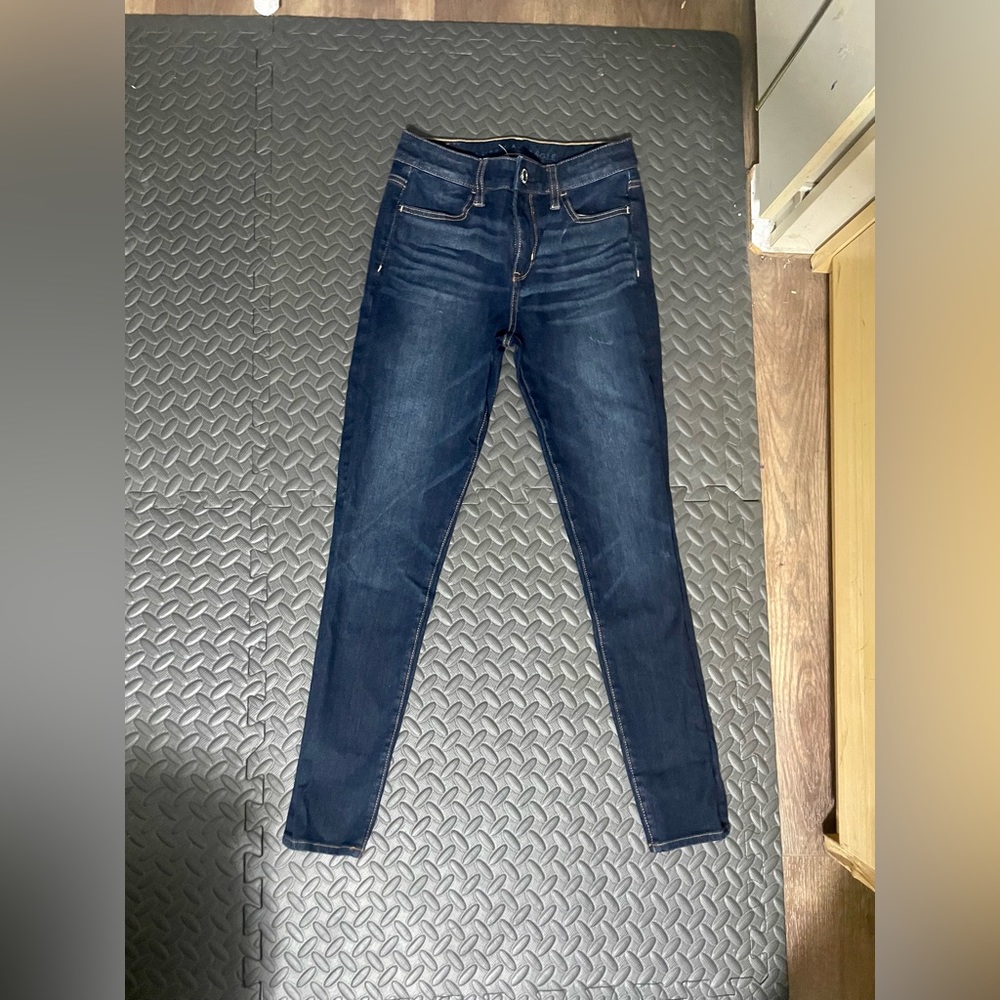 Women’s AE Hi-rise jeggings size 0 short